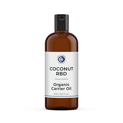 Óleo orgânico de coco RBD - 500 ml - 100% puro