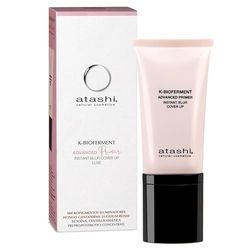 Atashi K-Bioferment Instant Blur | Advanced Primer Facial Antiedad | Piel Suave y Sedosa. Piel Joven al Instante | Cobertura Luxe | 50 ml