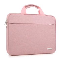 LeadsaiL Custodia per Laptop da 14 Pollici, PC Computer Notebook Sleeve, Resistente all'Acqua Caso Morbide Protettiva da Trasporto per MacBook Pro/Acer/Dell/Lenovo/HP/Samsung/Sony/Asus-Rosa