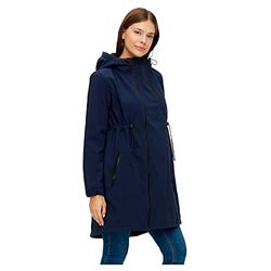 MAMALICIOUS Mlshella 3-in-1 Tikka Softshell Jacket Noos voor dames, navy blazer, S