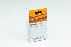 Ratioparts zaagketting 0,325 inch, volledige beitel, 1,6 mm aandrijfschakeldikte; 67 aandrijfschakels zwart