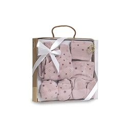 Interbaby Presentset för spädbarn, pulverälvor, 5 stycken i rosa smink
