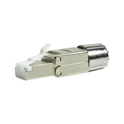 Logilink MP0080 EconLine MP0080-Conector RJ45 (Cat. 8.1), Gris
