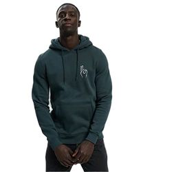 Mister Tee Easy Sign Hoody voor heren, groen (bottle green), XS