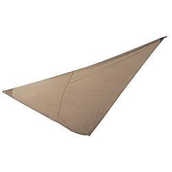 Essenciel Green - triangulär skuggsegel 5x5 m taupe
