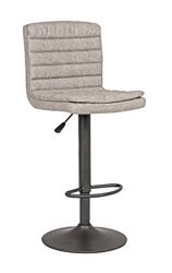 Fashion Commerce Set di 2 Sgabelli Bar Connor Grigio Chiaro
