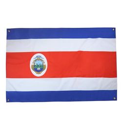 AZ FLAG Flaga Kostaryki 150x90 cm z 4 oczkami flaga Kostarykańska na balkon lub ścianę