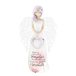 You Are An Angel - 155 mm kwiatowy rysunek
