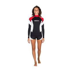 Mares Unisex Vuxen Utslag Guard Trilastic L-ärm Dc Shedive Bikini Top, Flerfärgad, XXS
