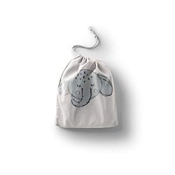 Bonamaison Printed Cotton Produce Bag with Drawstring, Reusable Grocery Bag, Biodegradable Eco-Friendly Bags, Travel Pouch, Sachet Bags, Shopping Bag, Eco Friendly, Foldable, Size: 20x30 Cm