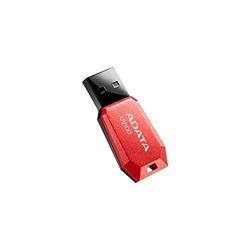 ADATA 16GB UV100 - Memoria USB (Rojo, USB 2.0, 0-60 °C, -25-80 °C, Sin Tapa)
