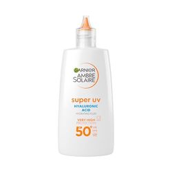 Super UV Anti Dark Spots & Anti Pollution Face Fluid SPF50+ 40ml, With Hyaluronic Acid & Vitamina E, High SPF Protection, Non Greasy Formula