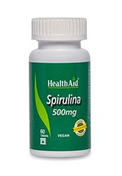 HealthAid Spirulina 500mg 60 Tablets