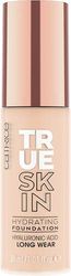 Catrice Cosmetics True Skin fond de teint hydratant, humidifiant - hydratant, longue durée, matifiant, naturel, mat (30ml)