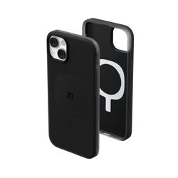 Urban Armor Gear [U] by UAG Designed for iPhone 14 Plus Case Black 6.7" Lucent 2.0 Built-in Magnet Compatible with MagSafe Charging Slim Lightweight Opaque Protective Cover by