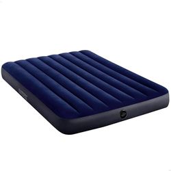 Intex 64758 Classic Downy Luchtbed, 137cm x 191cm x 25cm