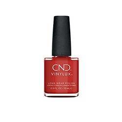 CND Vinylux Long Wear Nail Polish (No Lamp Required), 15 ml, Red, Brick Knit