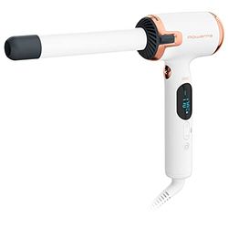 Rowenta Air Care Ultimate Experience Fer à boucler Diamètre 25 mm Forme en L pour un confort total 8 réglages de température de 130 °C à 200 °C Fonction Blanc ionique CF4310F0