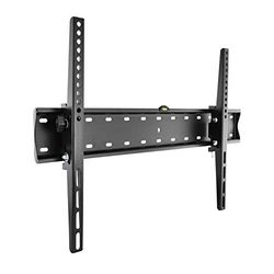 TooQ LP4270T-B muurbeugel kantelbaar voor monitor/tv/led van 37 inch tot 70 inch tot 40 kg, afstand van de muur 53 mm, waterpas helling -12o, VESA-formaat tot 600 x 400, zwart