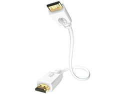 In-akustik Premium HDMI Mini kabel 3,0 m wit