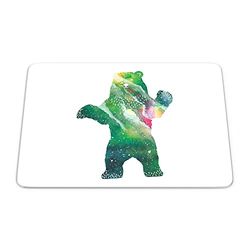 Bonamaison, Rectangle Pop Art Digital Printed Mouse Pad, Non-Slip Base, for Office and Home, Size: 22 x 18 cm