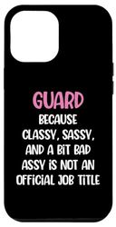 Carcasa para iPhone 12 Pro Max Funny Guard, Guardia Femenina