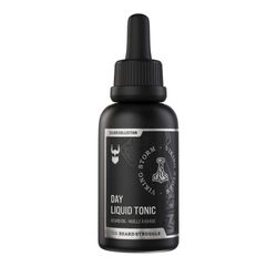 Aceite tónico líquido para barba The Beard Struggle Day - Colección Silver, Viking Storm - Aceite para el crecimiento de la barba suaviza, hidratante y más saludable (30 ml)