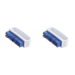 Jantex Nail Brush, Blue, 7.5 cm (Pack of 2)