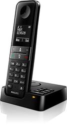 PHILIPS D4751B Telefono DECT Identificatore di Chiamata Nero