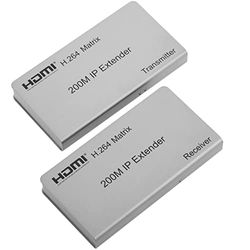 bematik – estensore E moltiplicatore HDMI attraverso di LAN TX E RX Compatibile IR e TCP/IP (hn015)