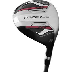 Wilson Profile da Uomo Fairway Singolo, Legno, Rosso/Nero, Standard