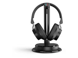 Cuffie TV/HiFi Wireless - OPUS R Confortevole, miglioramento dell'intelligibilità delle voci per anziani, docking station e ricarica, autonomia 35 ore e portata di 30 m
