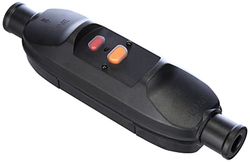 as - Schwabe Interrupteur intermédiaire de sécurité des personnes Schwabe 30 mA - interrupteur de sécurité des personnes 230 V / 16 A adapté à une utilisation en extérieur - IP55 I 45223