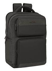 Safta - Sac à dos 2 poches portable 15,6" + USB Business Grey 31 x 44 x 13 cm, multicolore (642202377)