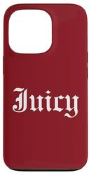 Provocative Urban Rap Design. JUICY Case for iPhone 13 Pro