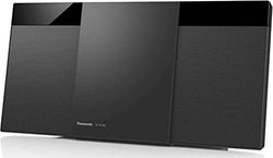 Panasonic SC-HC300EG-K, Microcorrente (Home Audio Micro System, 1 discos, 20 W, 1 via, rádio FM, Bluetooth, design elegante e fino, sistema Hi Fi, som nítido e puro) cor preta