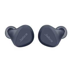 Jabra Elite 4 Active In-Ear Bluetooth Earbuds - volledig draadloze oordopjes met Secure Active Fit, 4 ingebouwde microfoons, Active Noise Cancellation, aanpasbare HearThrough-technologie - Marine