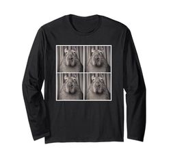 Capybara Photo Booth - Meme divertente per amanti degli animali Maglia a Manica