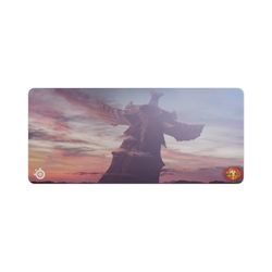 SteelSeries QcK-gamingmuismat - World of Warcraft Edition - Inclusief in-game item - XXL dik doek - Gemaakt voor bureaus - Ongekende tracking en stabiliteit - Geoptimaliseerd voor gamingsensors