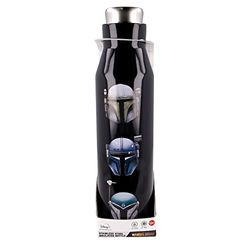 The Mandalorian Herbruikbare thermosfles, roestvrij staal, 580 ml