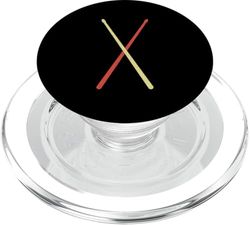 11 cumpleaños 11 años niños baquetas números romanos PopSockets PopGrip para MagSafe