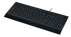 Logitech K280e Pro Tastiera, Layout Tedesco ‎QWERTZ, Nero