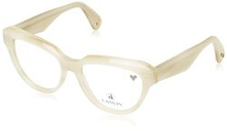 Lanvin Unisex LNV2635 solglasögon 103 elfenbenshorn, 54, 103 elfenbenshorn, 54