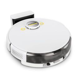Kärcher RCV 5 Robot Vacuum Cleaner with Wiping Function, App Control, LiDAR Laser Navigation, Dual Laser and AI, Mapping, Room and Obstacle Detection, 5000 Pa, 120 min Running Time, for Hard Floors