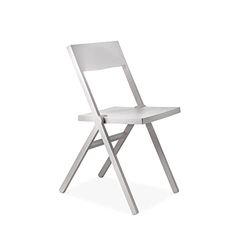 Alessi Piana ASPN9001 - Design klapstoel in glasversterkt polypropyleen, wit