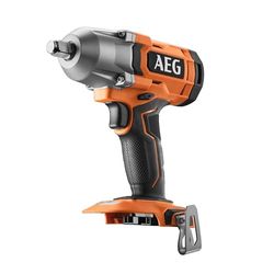 AEG - Avvitatore a percussione 18 V Brushless 410 Nm - Quadrato 1/2 - Viene fornito con 2 batterie da 4 Ah e caricatore - BSS18C12ZC-402C