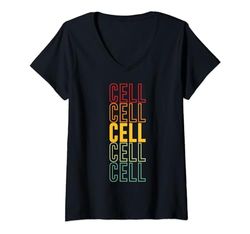 Donna Cell Pride, Cell Maglietta con Collo a V
