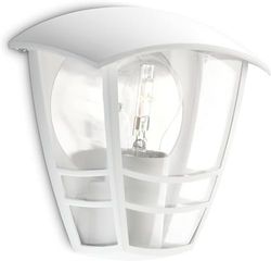 Philips Lighting Aplique de parede de exterior, tomada grossa, resistente às intempéries, embutido, lâmpada não incluída, IP44