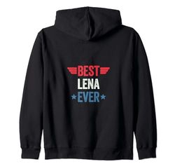 Best Lena Ever Sudadera con Capucha