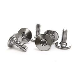 Shimano Parafuso para palhetas 6 unidades componentes e peças sobressalentes para bicicletas, adultos unissexo, multicolorido, tamanho único